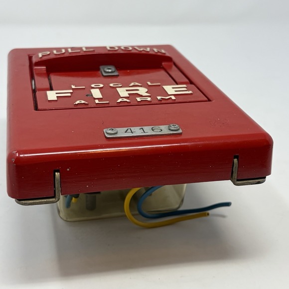 Ellenco Mechanical Coded Fire Alarm Pull Station 416 DC30 Washington DC - Picture 6 of 9